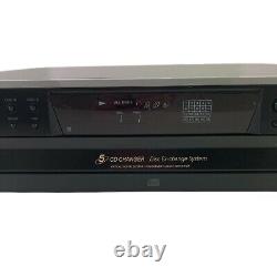 Sony CDP-CE375 5-Disc Carousel CD Changer Player with Remote Manual FULLY TESTED