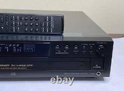Sony CDP-CE375 5-Disc Carousel CD Changer Player with Remote TESTED Works Great