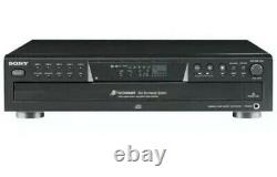 Sony CDP-CE375 5-Disc Carousel CD Changer Player with Remote Vintage 2005 Tested