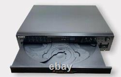 Sony CDP-CE375 5-Disc Carousel CD Changer Player with Remote Vintage 2005 Tested