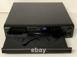 Sony CDP-CE375 5-Disc Carousel CD Changer Player with Remote Vintage 2005 Tested