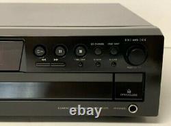 Sony CDP-CE375 5-Disc Carousel CD Changer Player with Remote Vintage 2005 Tested