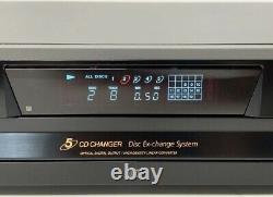 Sony CDP-CE375 5-Disc Carousel CD Changer Player with Remote Vintage 2005 Tested