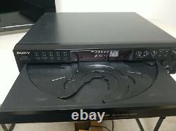 Sony CDP-CE375 5 Disc Carousel CD Player Changer Open original box remote tested