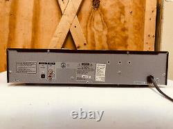 Sony CDP-CE375 5-Disc Changer Compact Disc Player No Remote Tested