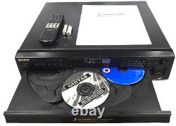 Sony CDP-CE375? GUARANTEED REFURB? 5 Disc Carousel CD Player withRemote