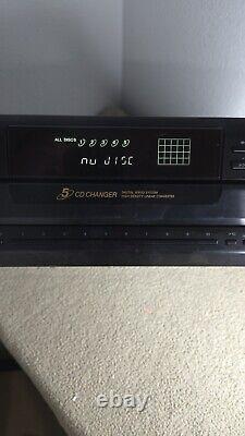 Sony CDP-CE405 5-Disc CD Compact Disc Player Stereo Changer Revolving Carousel