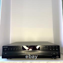 Sony CDP-CE500 5 Compact Disc CD Changer Player USB Tested & Working NO Remote