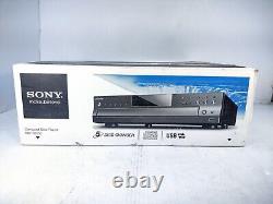 Sony CDP-CE500 5 Compact Disc Player CD Changer NEW OPEN BOX