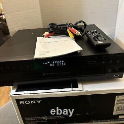 Sony CDP-CE500 5 Compact Disc Player CD Changer NEW OPEN BOX