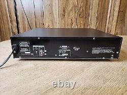 Sony CDP-CE500 5 Disc CD Carousel Changer Player USB Recorder Tested No remote