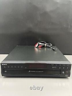 Sony CDP-CE500 5 Disc CD Carousel Player USB Record No Remote