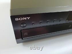 Sony CDP-CE500 5 Disc CD Changer Carousel Player USB Front Recorder Tested Works