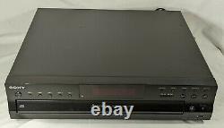 Sony CDP-CE500 5-Disc CD Changer Carousel USB Tested Working Excellent Condition