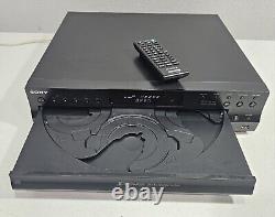 Sony CDP-CE500 5 Disc CD Changer With Remote USB Port- Tested Works