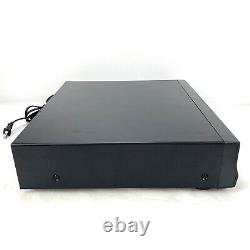 Sony CDP-CE500 5 Disc CD Player Carousel Changer Compact Disc + Remote TESTED