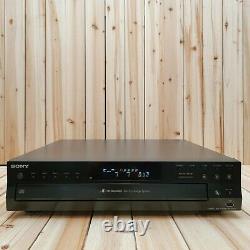 Sony CDP-CE500 5 Disc CD Player Changer Carousel USB (No Remote) Tested Works