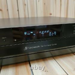 Sony CDP-CE500 5 Disc CD Player Changer Carousel USB (No Remote) Tested Works