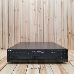 Sony CDP-CE500 5 Disc CD Player Changer Carousel USB Record (No Remote) Tested