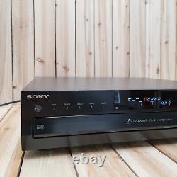 Sony CDP-CE500 5 Disc CD Player Changer Carousel USB Record (No Remote) Tested