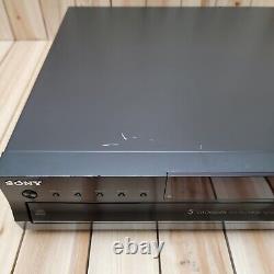 Sony CDP-CE500 5 Disc CD Player Changer Carousel USB Record (No Remote) Tested