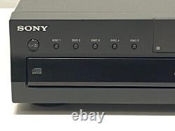 Sony CDP-CE500 5-Disc CD Player Changer Ex-Change USB Play/Record Remote Bundle