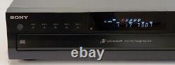 Sony CDP-CE500 5-Disc Carousel CD Changer Player/USB Recorder NEW REMOTE