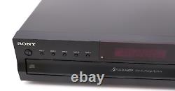 Sony CDP-CE500 5-Disc Carousel CD Changer Player/USB Recorder NEW REMOTE