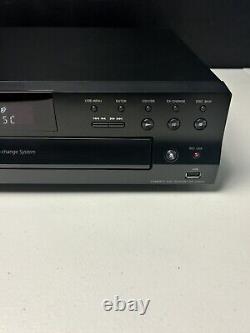 Sony CDP-CE500 5 Disc Carousel CD Changer Player USB Recorder With Remote