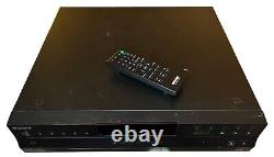 Sony CDP-CE500 5 Disc Carousel CD Changer Player USB Recorder WithRemote