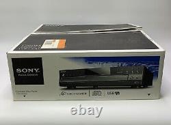 Sony CDP-CE500 5 Disc Changer/USB Recorder CD Player Complete In Box