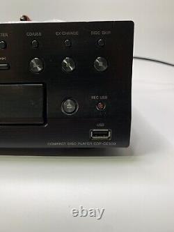 Sony CDP-CE500 5 Disc Changer/USB Recorder CD Player Complete In Box