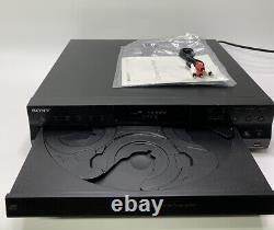 Sony CDP-CE500 5 Disc Changer/USB Recorder CD Player Complete In Box