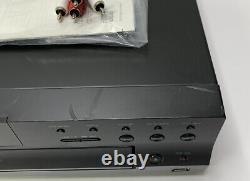 Sony CDP-CE500 5 Disc Changer/USB Recorder CD Player Complete In Box