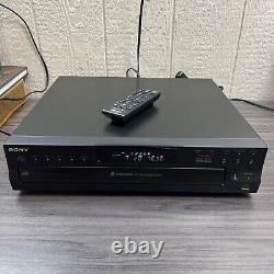 Sony CDP-CE500 5 Disc Changer USB Recorder CD Player withRemote & Monster Av Cable