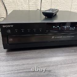 Sony CDP-CE500 5 Disc Changer USB Recorder CD Player withRemote & Monster Av Cable