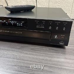 Sony CDP-CE500 5 Disc Changer USB Recorder CD Player withRemote & Monster Av Cable