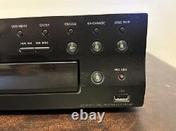 Sony CDP-CE500 5 Disc Changer USB Recorder CD Player withRemote Tested