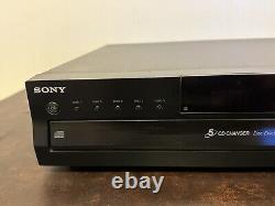 Sony CDP-CE500 5 Disc Changer USB Recorder CD Player withRemote Tested