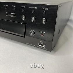 Sony CDP-CE500 5 Disc Changer USB Recorder CD Player withRemote Tested