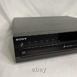 Sony CDP-CE500 5 Disc Changer USB Recorder CD Player withRemote Tested