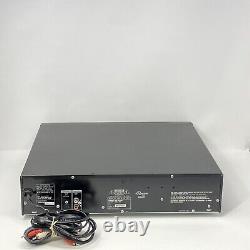 Sony CDP-CE500 CD Player 5 Disc Changer USB Record With Remote & Audio Cable