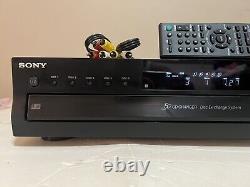 Sony CDP-CE500 CD Player 5 Disc Changer USB Recorder withRemote Tested