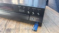 Sony CDP-CE500 CD Player 5 Disc Changer With Remote. TESTED/WORKING