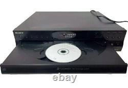 Sony CDP-CE500-Compact Disc-5 Disc-CD-Player-Multi-Changer-Carousel-Tray-Shuffle