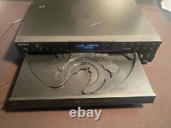 Sony CDP-CE500-Compact Disc-5 Disc-CD-Player-Multi-Changer-Carousel-Tray-Shuffle