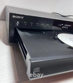 Sony CDP-CE500-Compact Disc-5 Disc-CD-Player-Multi-Changer-Carousel-Tray-Shuffle