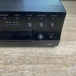 Sony CDP-CE500 Compact Disc CD Player 5 Disc Carousel Changer With Remote USB Rec