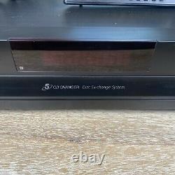 Sony CDP-CE500 Compact Disc CD Player 5 Disc Carousel Changer With Remote USB Rec
