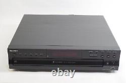 Sony CDP-CE500 Compact Disc Player CD 5 Disc Changer Tested No Remote